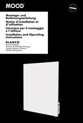 MOOD 1359320 Installation And Operating Instructions Manual