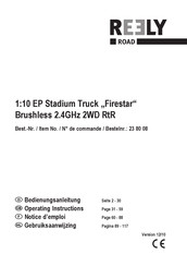 Reely Road Firestar Operating Instructions Manual