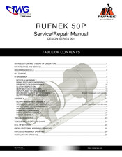 Dover TWG RUFNEK 50P Service & Repair Manual