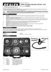 Sealey CV2030 Instructions