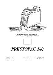 SAF PRESTOPAC 160 Manual