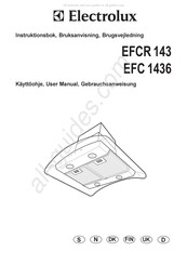 Electrolux EFCR 143 User Manual
