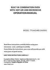 Midea TF044E4MD-SH0DK0 Operation Manual