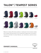 Osprey TEMPEST 24 Manuals | ManualsLib