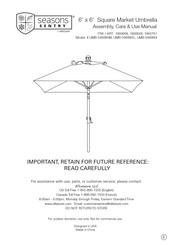 Atleisure 1900751 Assembly, Care & Use Manual