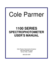 Cole Parmer 1100 Series User Manual