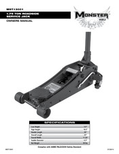 MONSTER MOBILE MST13001 Owner's Manual
