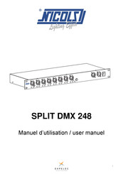 Nicols SPLIT DMX 248 User Manual