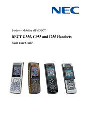 Nec DECT G355 Basic User's Manual