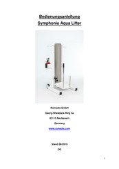 Romedis Symphonie Aqua Operating Instructions Manual