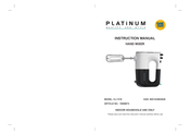 Platinum KJ-1318 Instruction Manual