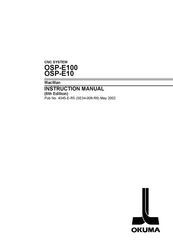 Okuma OSP-E100 Instruction Manual