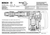 Bosch GSH 10 E Repair Instructions