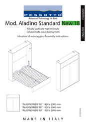 Pessotto Aladino Standard New 18 Assembly Instructions Manual