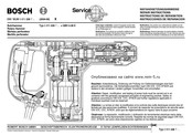 Bosch 0 611 239 7 Series Repair Instructions