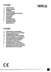 YATO YG-03007 Manual