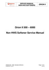 Veolia Orion II 4000 Service Manual