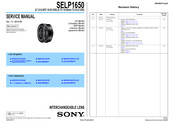 Sony E 3.5-5.6/PZ 16-50 OSS Service Manual