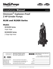 Liberty Pumps Omnivore XLSG Series Installation Manual