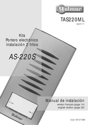 golmar TAS220ML Instruction Manual