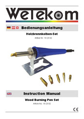 Wetekom 19 23 02 Instruction Manual
