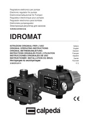 Calpeda IDROMAT 5 22 Original Operating Instructions