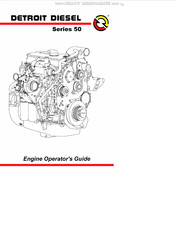 Detroit Diesel 50 Series Operator's Manual