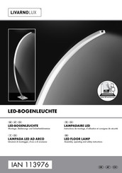 Livarno Lux ST-LED-00740 Assembly, Operating And Safety Instructions