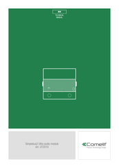 Comelit Simplebus2 Ultra UT2010 Technical Manual