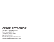 Optoelectronics Scout User Manual