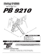 Swing-N-Slide PB 9210 Assembly Instructions Manual
