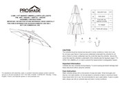 Proshade 1902249 Assembly Instructions Manual