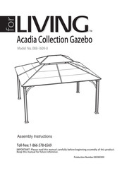 for Living 088-1609-0 Assembly Instructions Manual