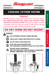 Snap-On SVTS272-1 Manual