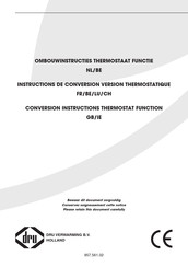Dru GV30 Conversion Instructions