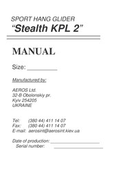 Aeros Stealth 14 KPL 2 Manual
