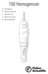 Fisher Scientific 150 Homogenizer User Manual