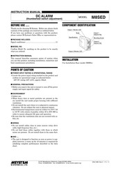 M-System M8SED Instruction Manual