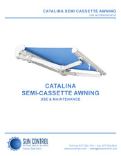 sun control Catalina Use And Maintenance