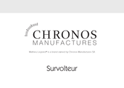 Chronos Manufactures Mathieu Legrand Survolteur Instruction Manual