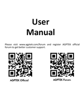 AGPtek Fairy Curtain Lights User Manual