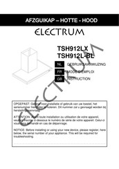Electrum TSH912LX-BL Instructions Manual