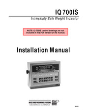 Rice Lake IQ 700IS Installation Manual