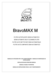 Acqua Brevetti FT044 Installation And Operating Manual
