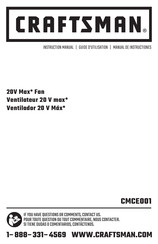 Craftsman CMCE001 Instruction Manual