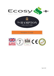 Ecosy+ Hampton 5 XL Manual