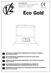 V2 ELETTRONICA PRGS433PPV2E Manual