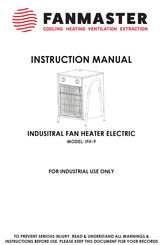 Fanmaster IFH-9 Instruction Manual