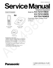 Panasonic KX-TG7411MEB Service Manual
