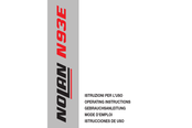 Nolan N93E Operating Instructions Manual